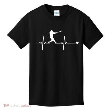 Baseball Heartbeat Pulse Kids T-Shirt