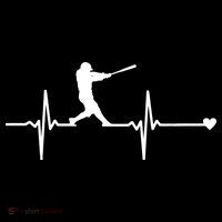 Baseball Heartbeat Pulse Tote Bag thumb 4