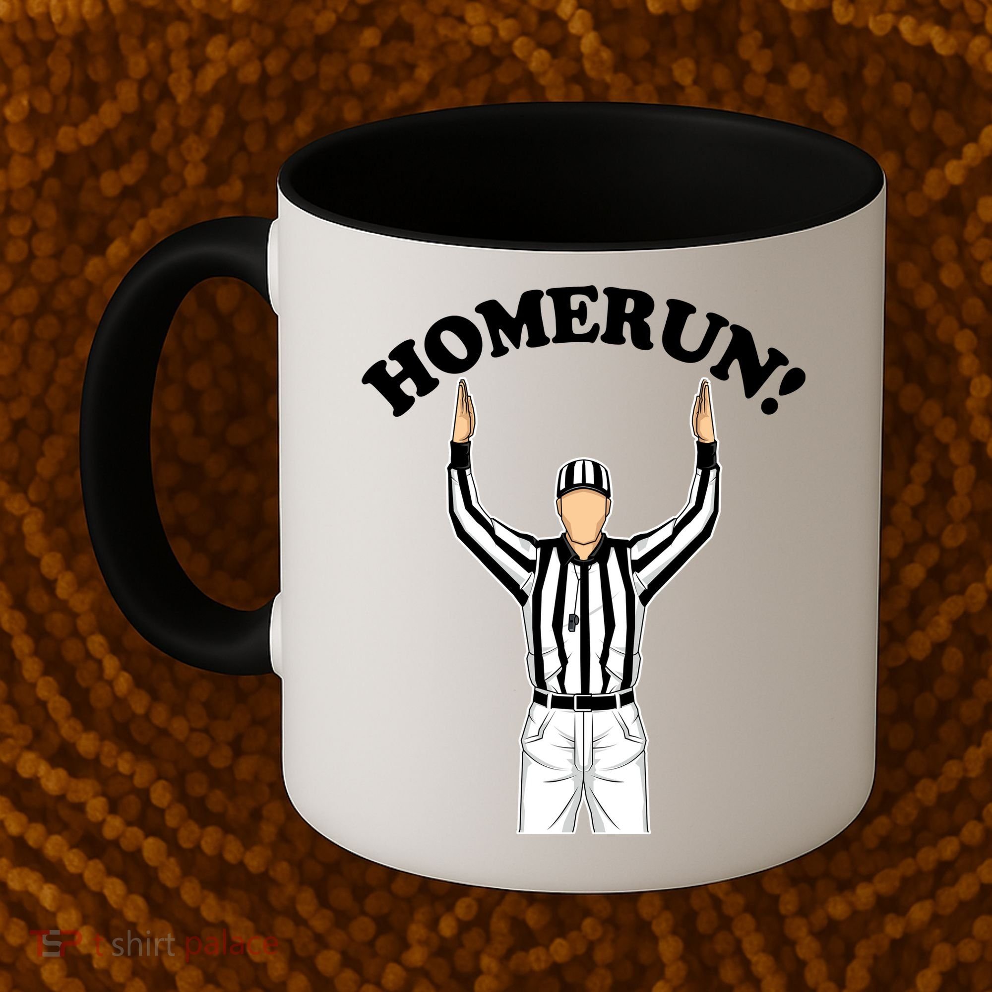 Baseball Homerun Football Referee Funny Coffee Mug