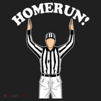 Baseball Homerun Football Referee Funny Beanie thumb 2