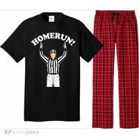 Baseball Homerun Football Referee Funny Pajama Set thumb 0