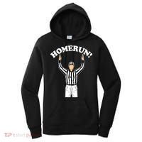 Baseball Homerun Football Referee Funny Women's Hoodie thumb 0