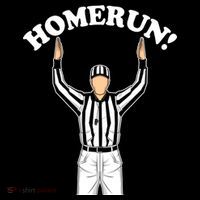 Baseball Homerun Football Referee Funny Women's Hoodie thumb 2