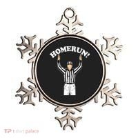 Baseball Homerun Football Referee Funny Ornament thumb 0