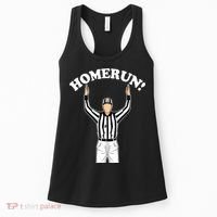 Baseball Homerun Football Referee Funny Women's Tank Top thumb 0