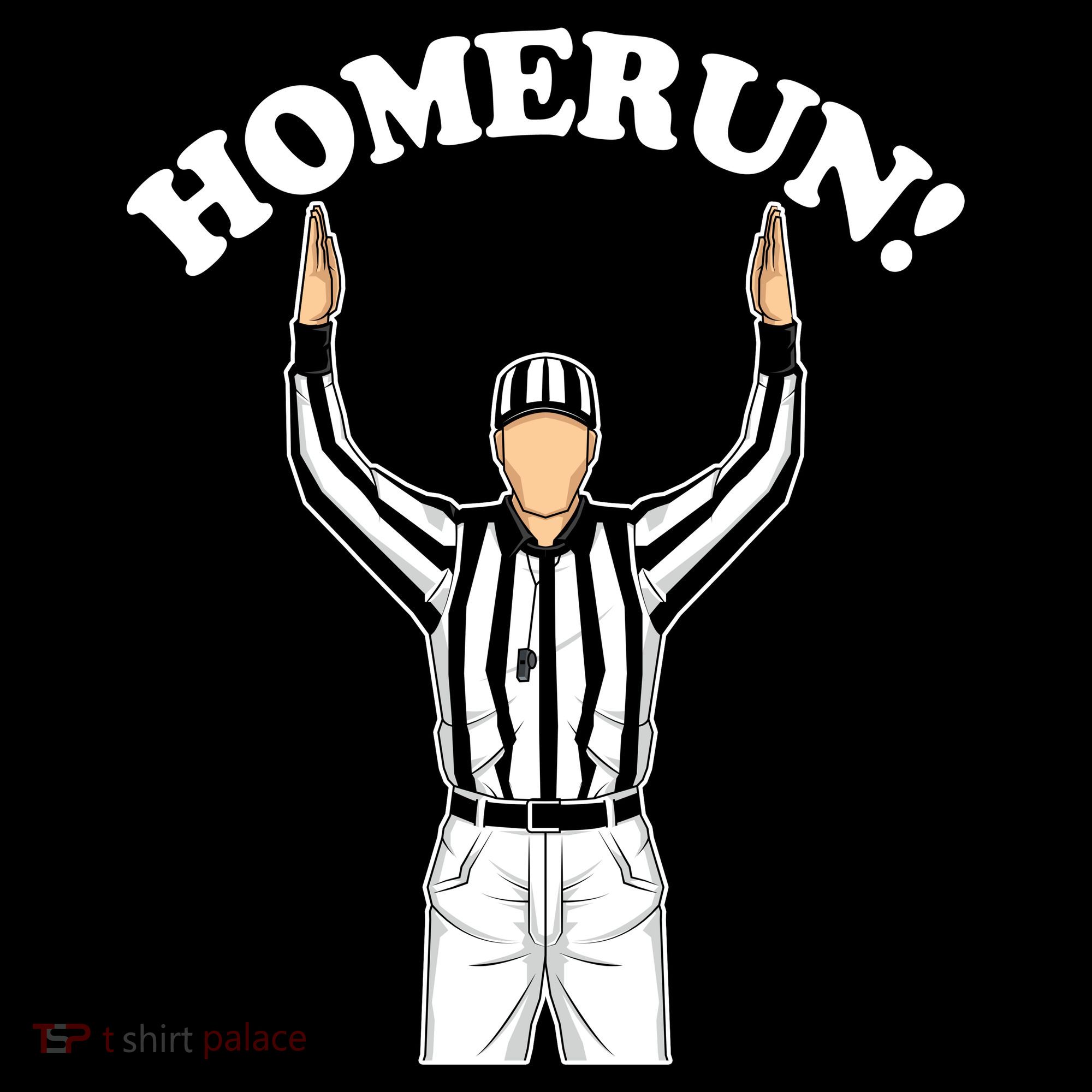 Baseball Homerun Football Referee Funny Women's Tank Top
