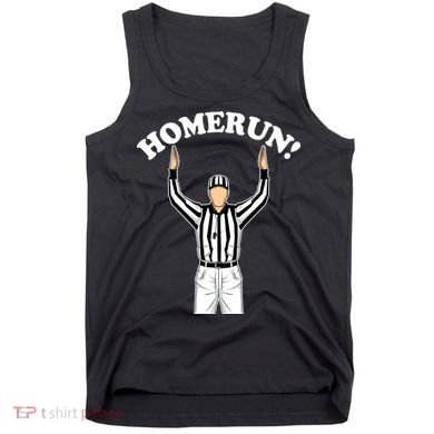 Baseball Homerun Football Referee Funny Tank Top