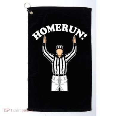 Baseball Homerun Football Referee Funny Golf Towel