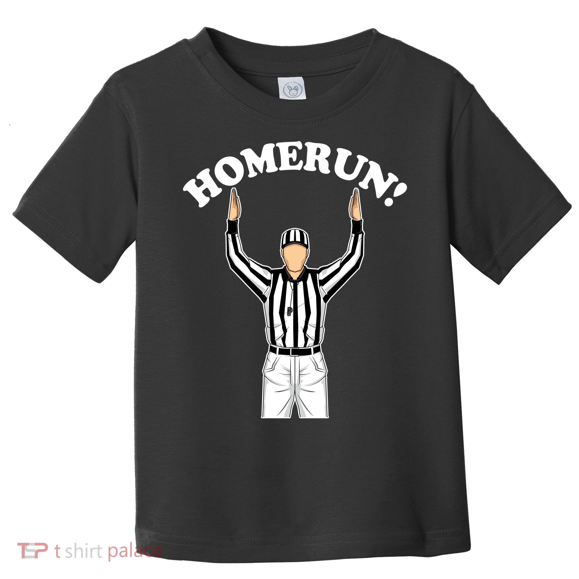 Baseball Homerun Football Referee Funny Toddler T-Shirt