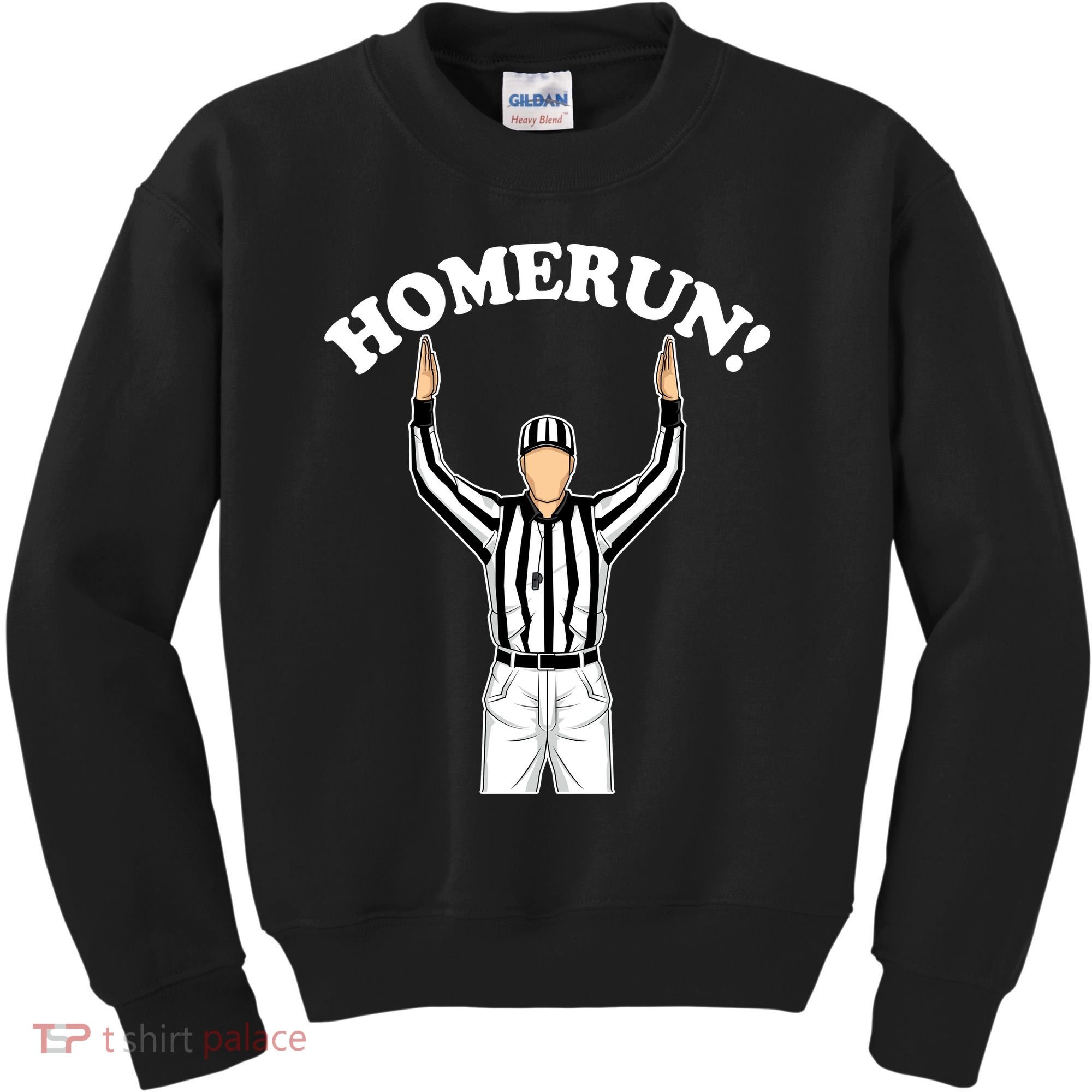 Baseball Homerun Football Referee Funny Kids Sweatshirt
