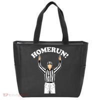 Baseball Homerun Football Referee Funny Tote Bag thumb 0