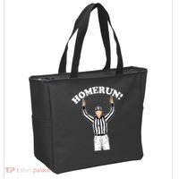 Baseball Homerun Football Referee Funny Tote Bag thumb 2