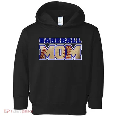 Baseball Mom Toddler Hoodie
