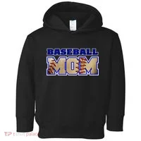 Baseball Mom Toddler Hoodie thumb 0
