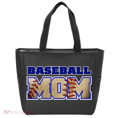 Baseball Mom Tote Bag