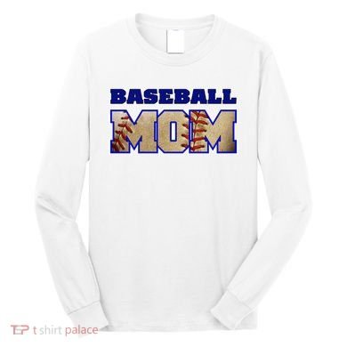 Baseball Mom Long Sleeve Shirt