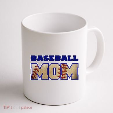 Baseball Mom Coffee Mug back