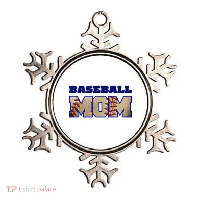 Baseball Mom Ornament