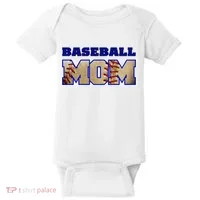 Baseball Mom Baby Bodysuit thumb 0