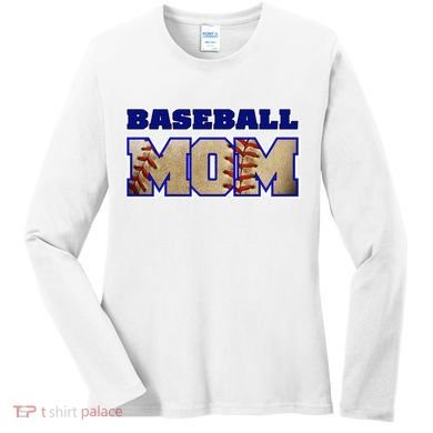 Baseball Mom Women's Long Sleeve Shirt