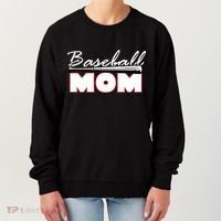 Baseball Mom Bat Logo Women's Sweatshirt thumb 0
