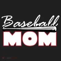 Baseball Mom Bat Logo Women's Sweatshirt thumb 2