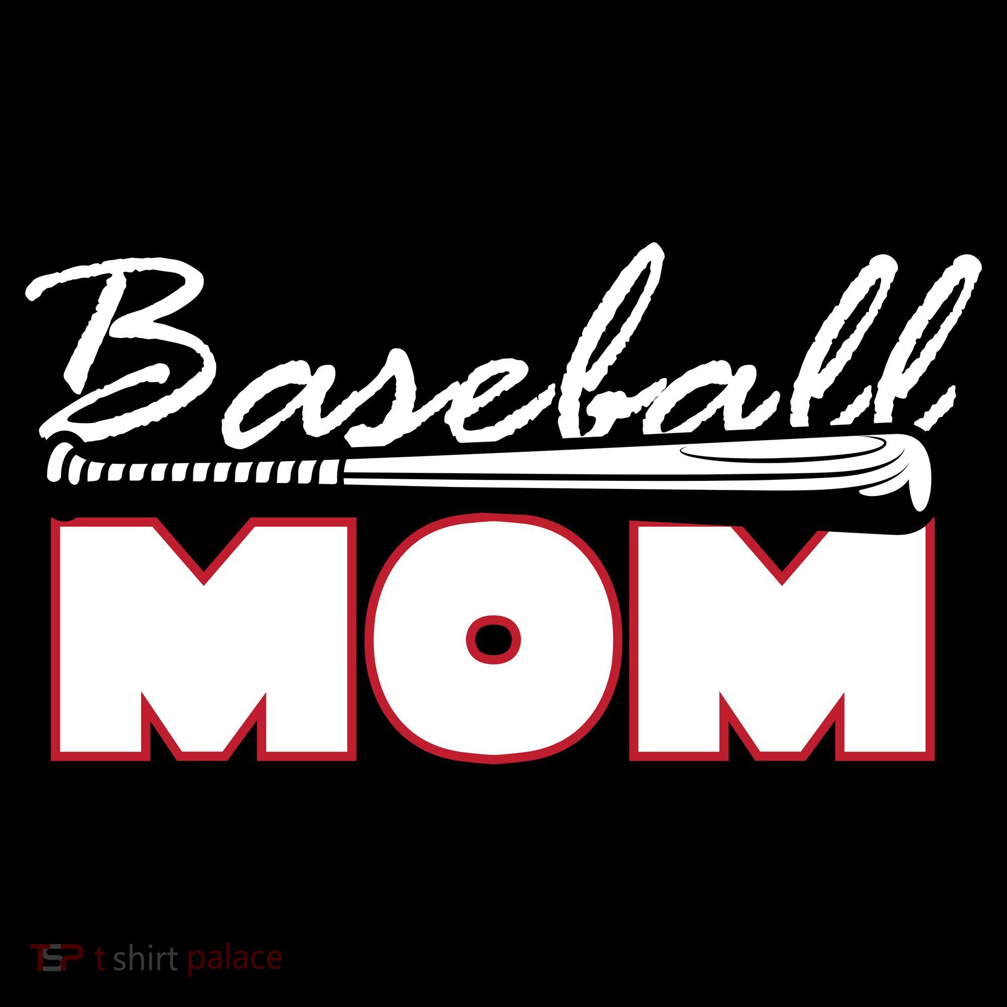 Baseball Mom Bat Logo Backpack