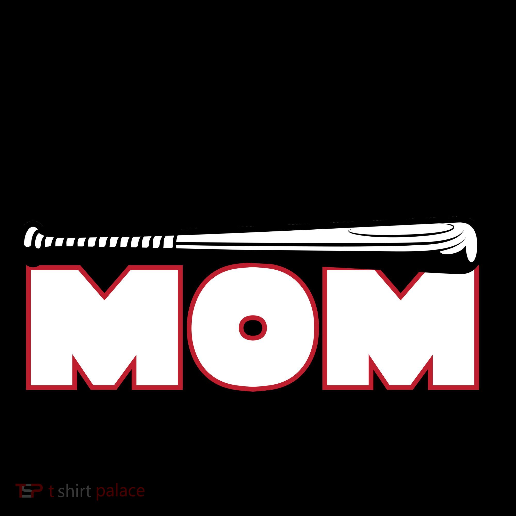 Baseball Mom Bat Logo Coffee Mug