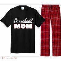 Baseball Mom Bat Logo Pajama Set thumb 0