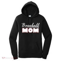 Baseball Mom Bat Logo Women's Hoodie thumb 0