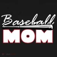 Baseball Mom Bat Logo Women's Hoodie thumb 2