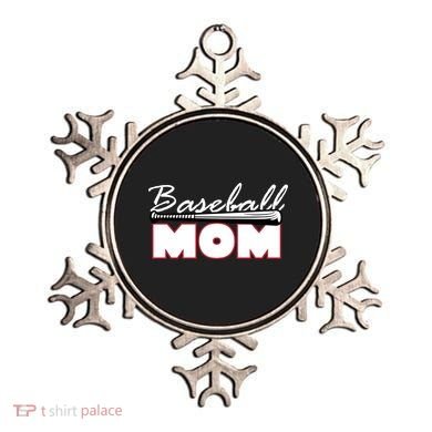 Baseball Mom Bat Logo Ornament