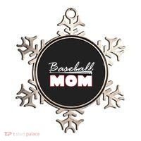Baseball Mom Bat Logo Ornament thumb 0