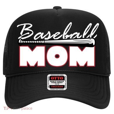 Baseball Mom Bat Logo Hat
