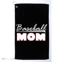 Baseball Mom Bat Logo Golf Towel thumb 0