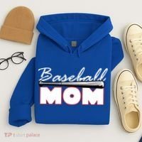 Baseball Mom Bat Logo Hoodie thumb 4