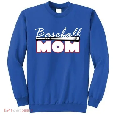 Baseball Mom Bat Logo Sweatshirt