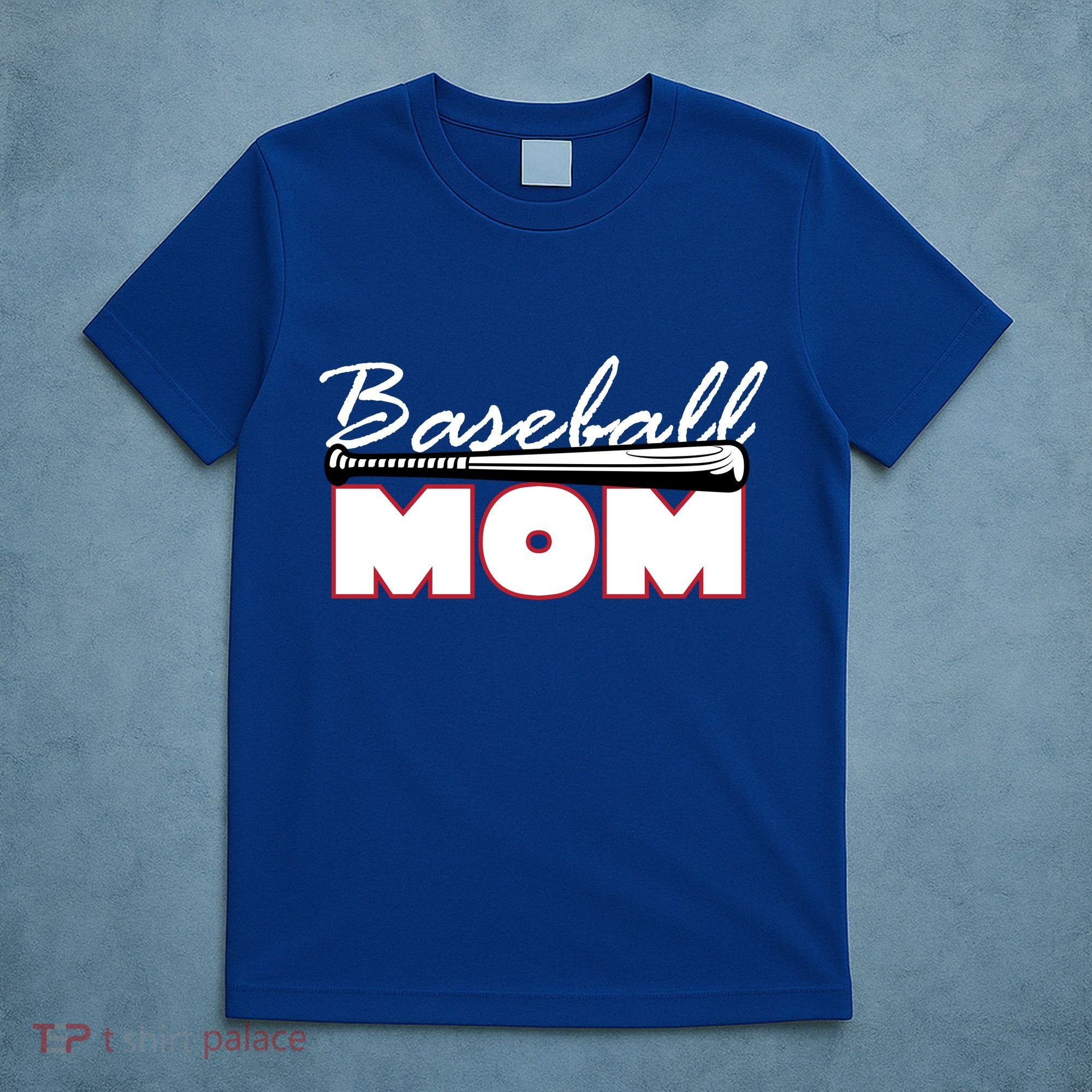 Baseball Mom Bat Logo T-Shirt
