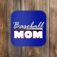 Baseball Mom Bat Logo Coaster thumb 0