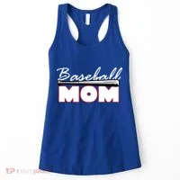 Baseball Mom Bat Logo Women's Tank Top thumb 0