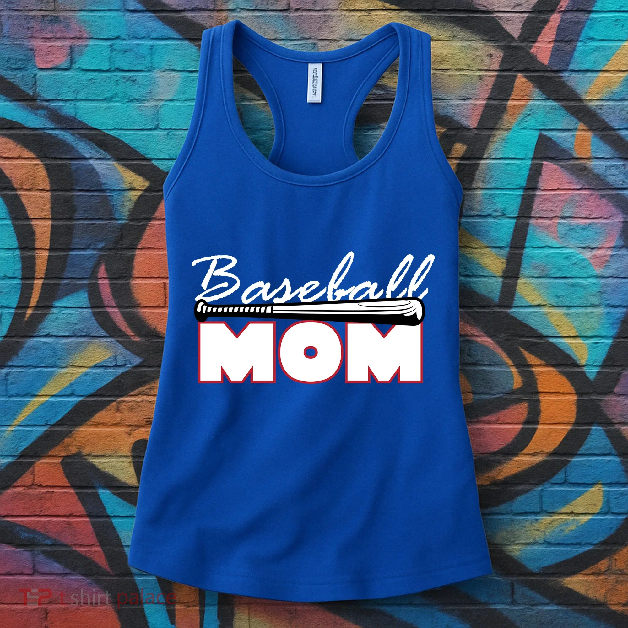 Baseball Mom Bat Logo Women's Tank Top