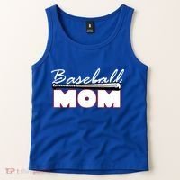Baseball Mom Bat Logo Tank Top thumb 2
