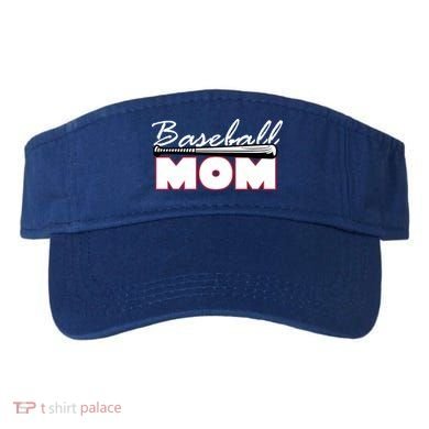 Baseball Mom Bat Logo Visor