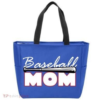 Baseball Mom Bat Logo Tote Bag