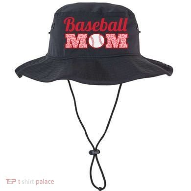 Baseball Mom Cheetah Print Bucket Hat