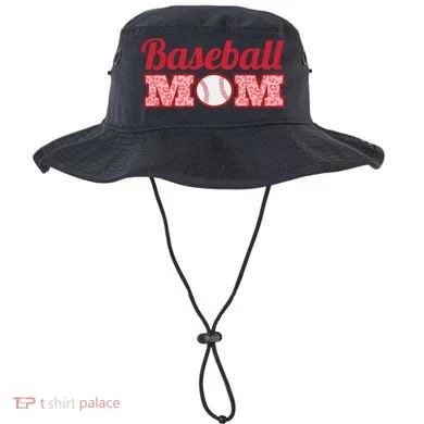 Baseball Mom Cheetah Print Bucket Hat