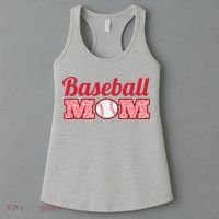 Baseball Mom Cheetah Print Women's Tank Top thumb 3