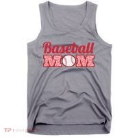 Baseball Mom Cheetah Print Tank Top thumb 0