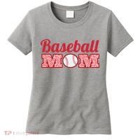 Baseball Mom Cheetah Print Women's T-Shirt thumb 0
