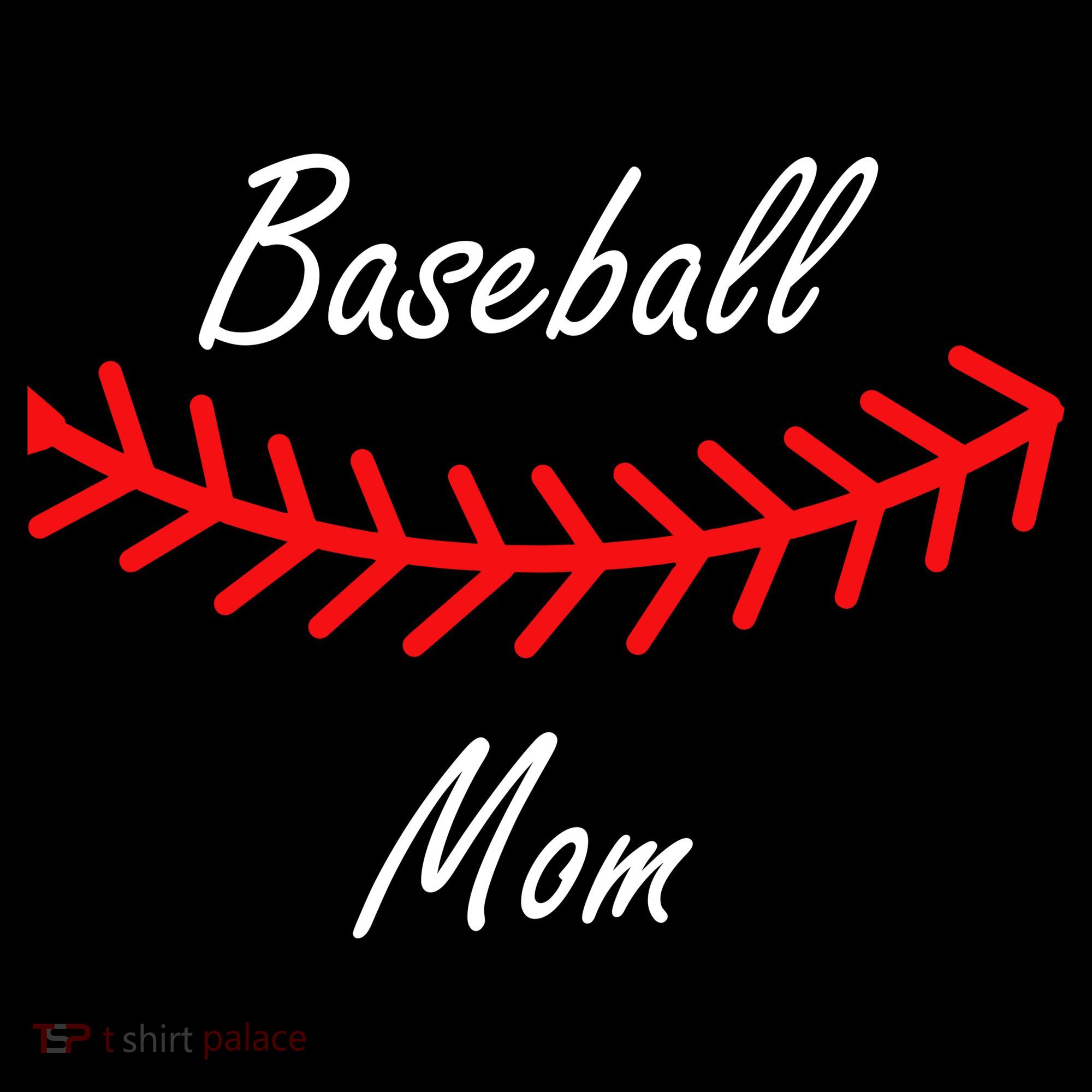 Baseball Mom Logo Coaster